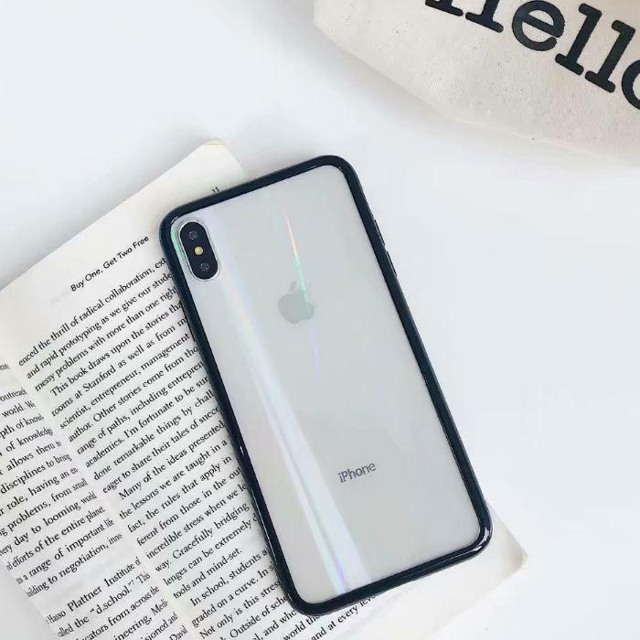 ホログラム Iphoneケース スマホケース オーロラ 9h 強化ガラス 透明クリアケース シンプル カバー 2 Mistral 通販 Yahoo ショッピング