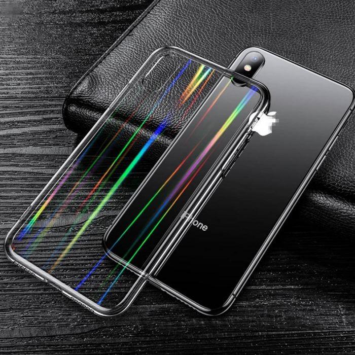 ホログラム Iphoneケース スマホケース オーロラ 9h 強化ガラス 透明クリアケース シンプル カバー 2 Mistral 通販 Yahoo ショッピング