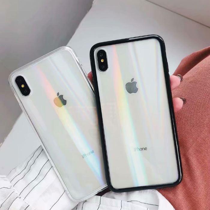 ホログラム Iphoneケース スマホケース オーロラ 9h 強化ガラス 透明クリアケース シンプル カバー 2 Mistral 通販 Yahoo ショッピング