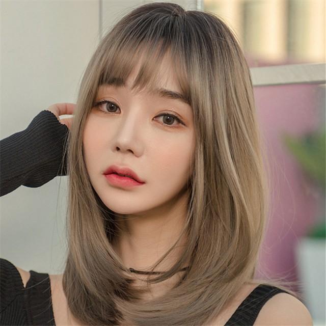 ウィッグ セミロング ミディアム ストレート ギフト カール レディース wig プレゼント かつら フルウィッグ 自然 医療用 ヘアネット付き ウェーブ ウィッグ セミロング ミディアム ストレート ギフト カール レディース wig プレゼント かつら フルウィッグ 自然 医療用 ヘアネット付き ウェーブ