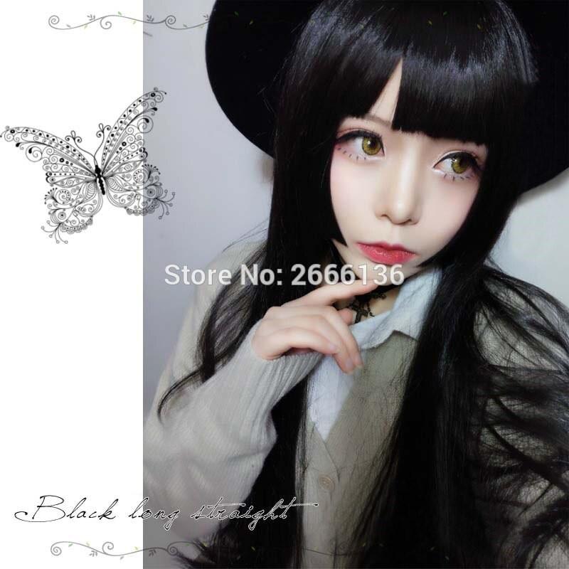 ウィッグ ロング 女性用 かつらフルウィッグ  レディース 姫カット 姫髪 可愛い  軽い 原宿系 ロリータ |  | 02