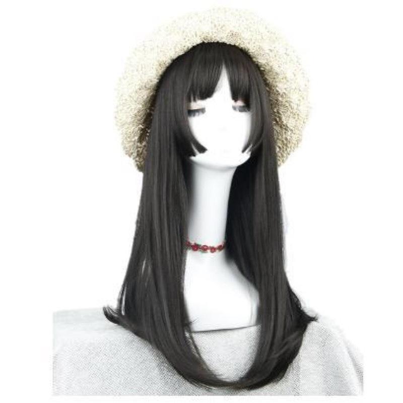 ウィッグ ロング 女性用 かつらフルウィッグ  レディース 姫カット 姫髪 可愛い  軽い 原宿系 ロリータ |  | 09