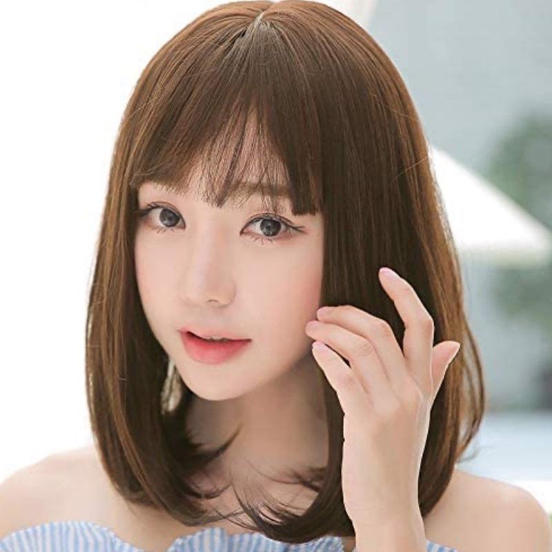 ウィッグ ボブ セミロング 女性用 かつら フルウィッグ 医療用 小顔 ミディアム レディース 軽い 可愛い ヘアネット 付 |  | 10