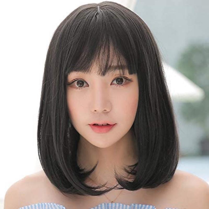 ウィッグ ボブ セミロング 女性用 かつら フルウィッグ 医療用 小顔 ミディアム レディース 軽い 可愛い ヘアネット 付 |  | 04