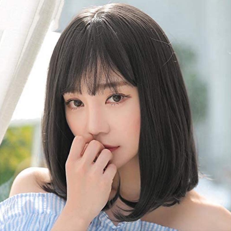 ウィッグ ボブ セミロング 女性用 かつら フルウィッグ 医療用 小顔 ミディアム レディース 軽い 可愛い ヘアネット 付 |  | 06