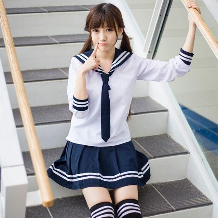 セーラー服 コスプレ 大きいサイズ 安い 長袖 半袖 制服スカート 制服コスプレ Cos 53 Mistral 通販 Yahoo ショッピング