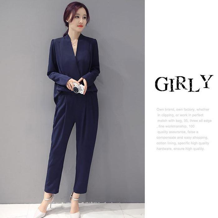 セットアップ レディース フォーマル パンツスーツ 結婚式 二次会 通勤 オールインワン 長袖 半袖 ママスーツ 送料無料 |  | 07