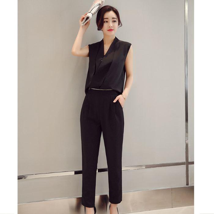 セットアップ レディース フォーマル パンツスーツ 結婚式 二次会 通勤 オールインワン 長袖 半袖 ママスーツ 送料無料 |  | 19
