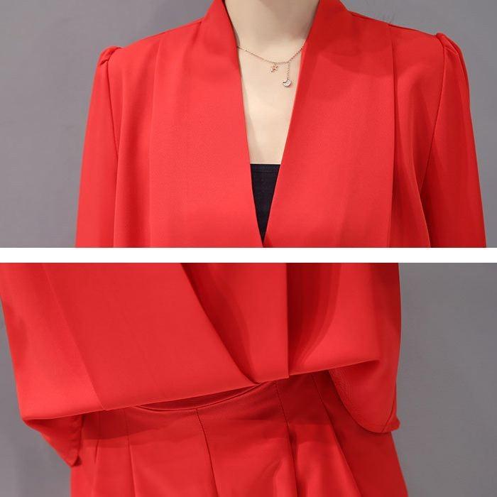 セットアップ レディース フォーマル パンツスーツ 結婚式 二次会 通勤 オールインワン 長袖 半袖 ママスーツ 送料無料 |  | 24