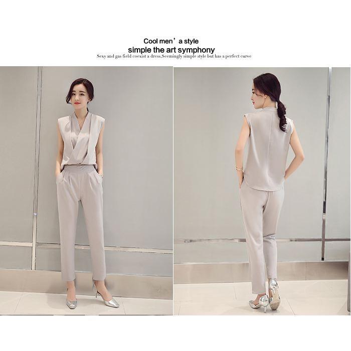 セットアップ レディース フォーマル パンツスーツ 結婚式 二次会 通勤 オールインワン 長袖 半袖 ママスーツ 送料無料 |  | 15