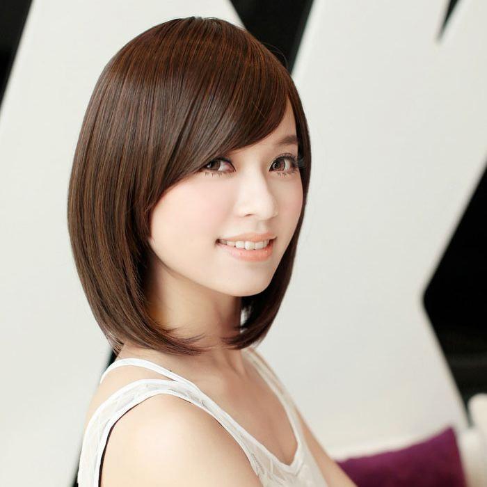 さらさら ショートボブ ウィッグ フルウィッグ ダークブラウン 特典付 自然 医療用 かつら ふんわり ショート 高品質 耐熱 wig |  | 04