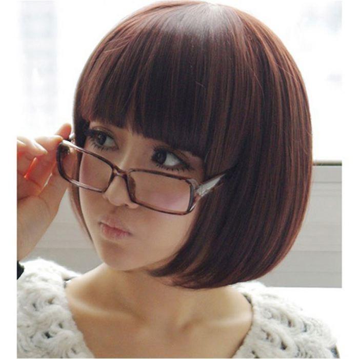 ウィッグ フルウィッグ ショート レディース ボブ 自然 耐熱 安い ネット 付き 送料無料 |  | 01