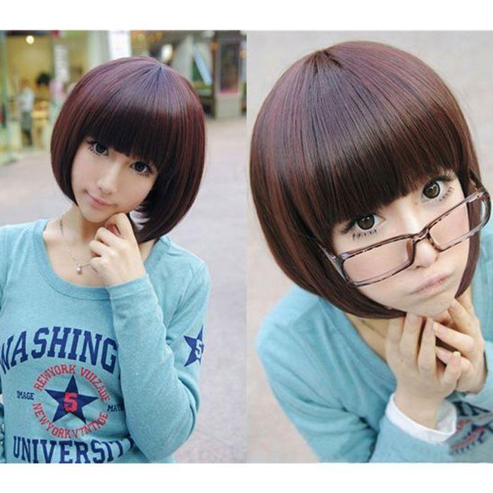 ウィッグ フルウィッグ ショート レディース ボブ 自然 耐熱 安い ネット 付き 送料無料 |  | 02