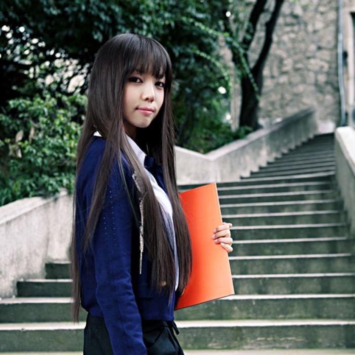 ウィッグ 自然 安い フルウィッグ 医療用ウィッグ ロング ストレート ネット 特典付き 送料無料 |  | 01