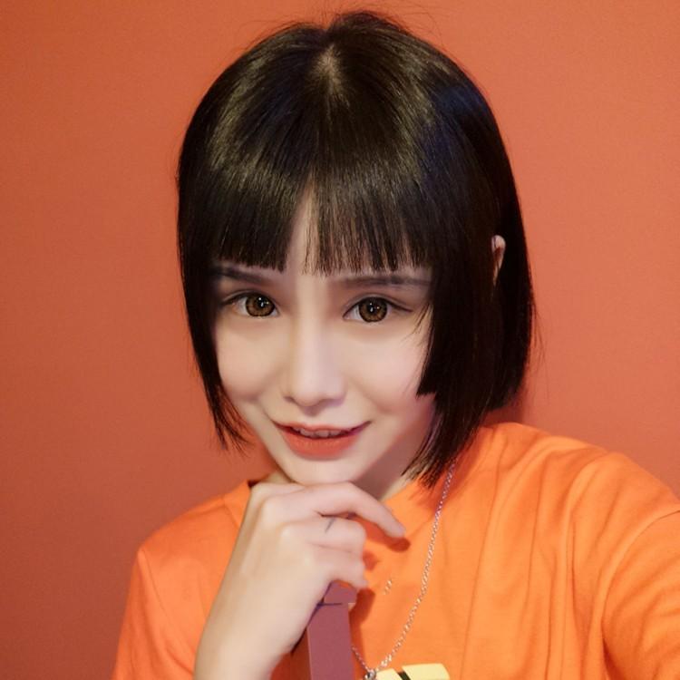ウィッグ 姫カット ショート ボブ 安い ショートボブ ブラック