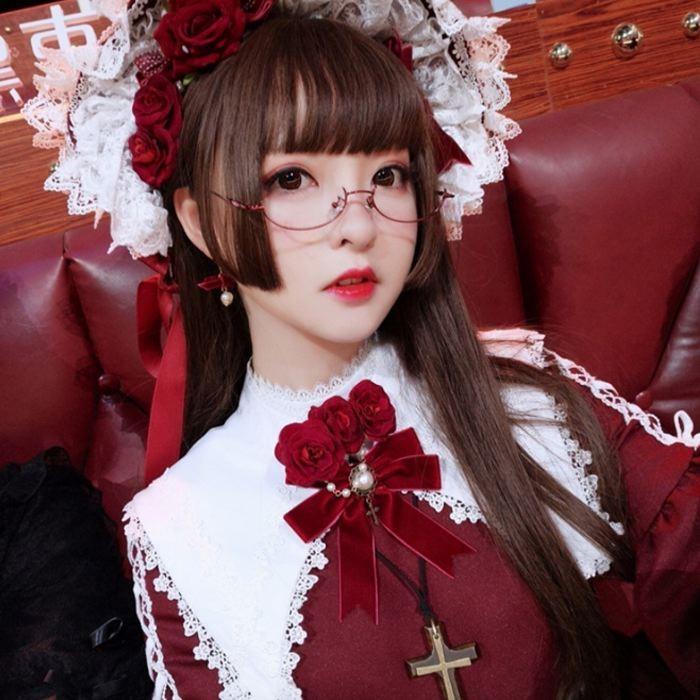 姫カット ウィッグ フルウィッグ ウィッグ 姫カット ロング ストレート ぱっつん |  | 02