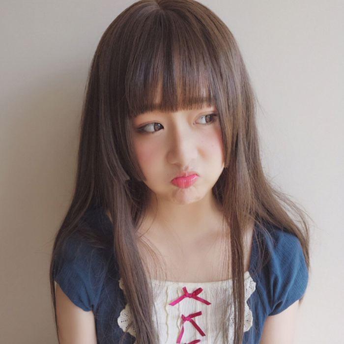 姫カット ウィッグ フルウィッグ ウィッグ 姫カット ロング ストレート ぱっつん |  | 08