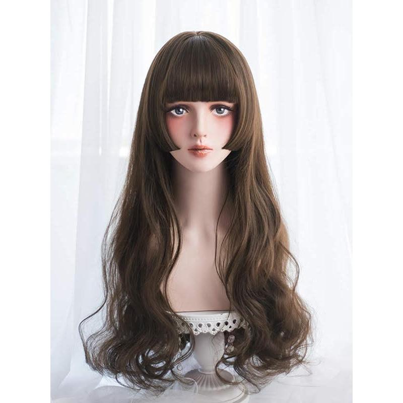 姫カット ウィッグ フルウィッグ ウィッグ 姫カット ロング カール 自然 原宿 ロリータ 高品質 |  | 02