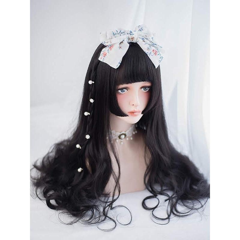 姫カット ウィッグ フルウィッグ ウィッグ 姫カット ロング カール 自然 原宿 ロリータ 高品質 |  | 07