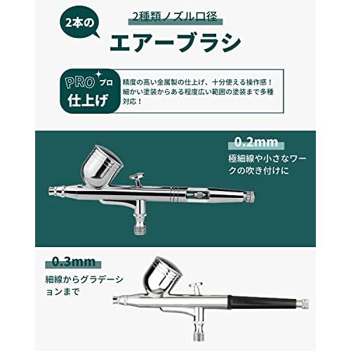 urlife エアブラシ コンプレッサー 高圧力 コンパクト Amazon.co.jp: urlife HPCube-Com エアブラシ コンプレッサー