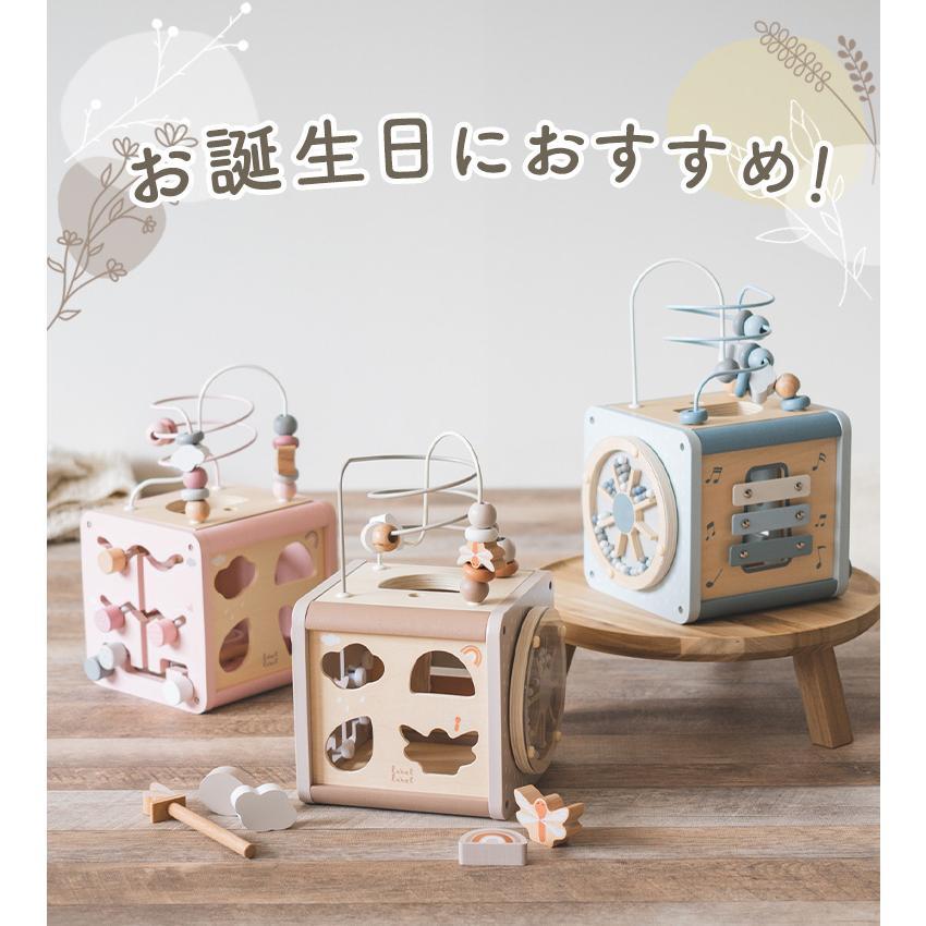 アクティビティキューブ 知育玩具 1歳 2歳 3歳 4歳 レーベルレーベル 男の子 女の子 型はめパズル 誕生日プレゼント 出産祝い labellabelの画像