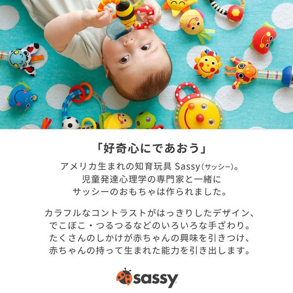 サッシー おもちゃ ふかふかしかけぬのえほん みつばち 赤ちゃん 布えほん ストラップ付 らいおん しまうま Sassy｜irish-fashion｜09