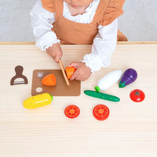ウッディプッディ（WOODY PUDDY） サラダセット おままごとセット