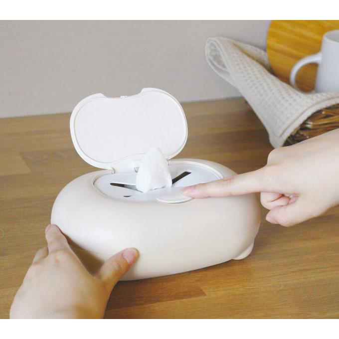 錦化成 ウェットティッシュケース おしりふきケース フタ付