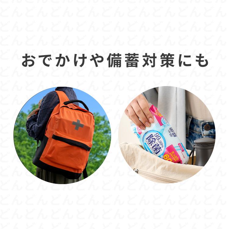 IRIS OHYAMA ウェットティッシュ 180枚 除菌シート 除菌ウェット