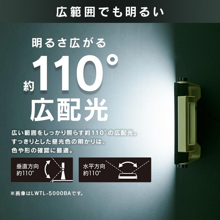 IRIS OHYAMA（アイリスオーヤマ） 投光器 led 屋外 防水 5000lm 昼光色