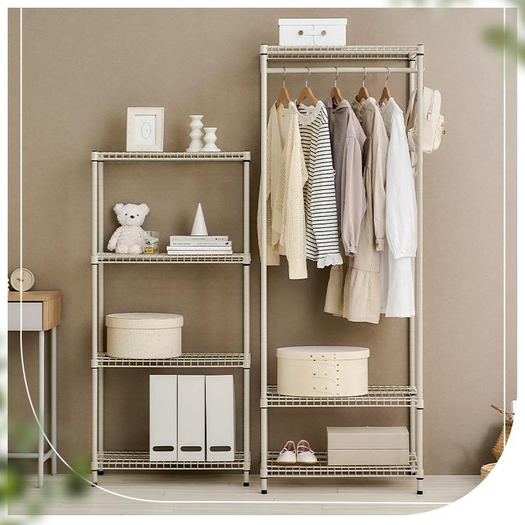 IRIS OHYAMA（アイリスオーヤマ） スチールラック 幅80 収納ラック 3段