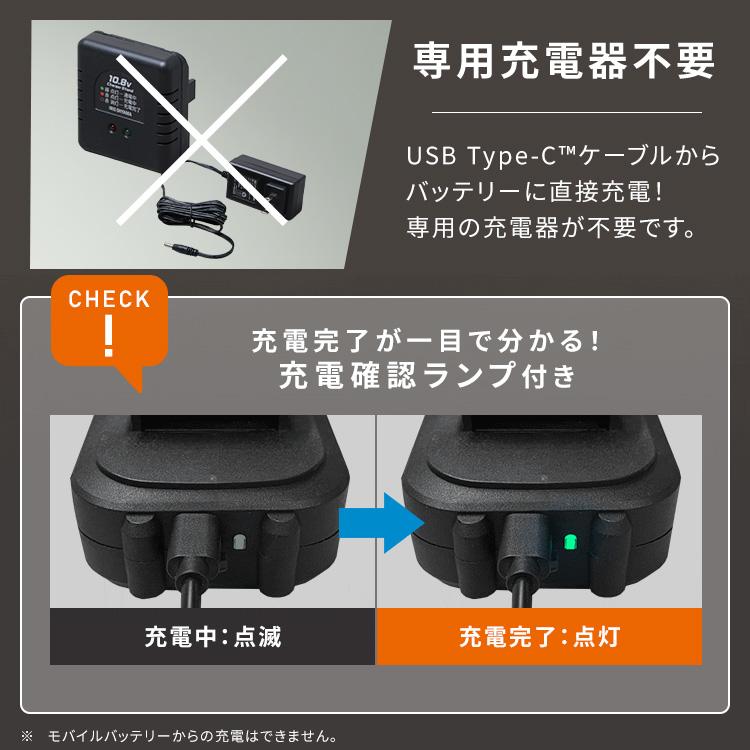 IRIS OHYAMA（アイリスオーヤマ） 電動工具 バッテリー 10.8V