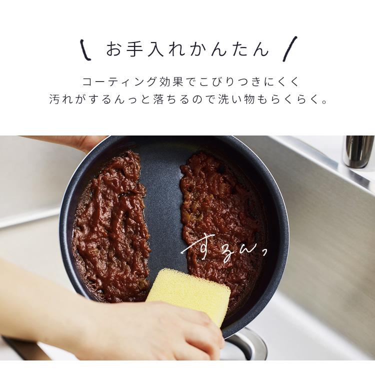 フライパンセット 5点 取っ手が取れる フライパン 鍋セット ih ガス 両用 26cm 蓋 シリコン 炒め鍋 おしゃれ オーブン アイリスオーヤマ NTF-SEI5【JB】 | IRIS OHYAMA | 09