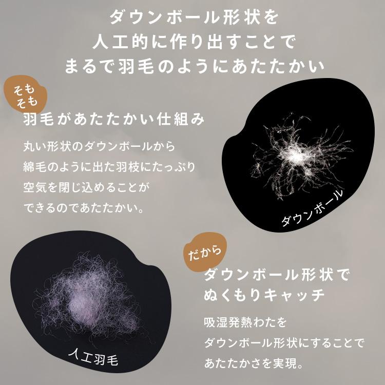 IRIS OHYAMA 人工羽毛布団 掛け布団 洗える シングル 吸湿発熱