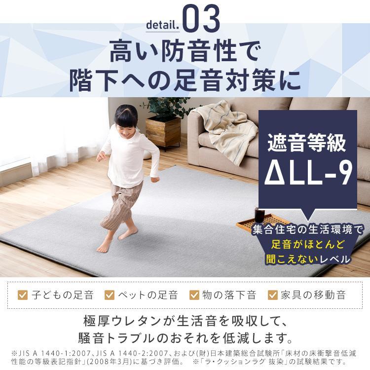 IRIS OHYAMA（アイリスオーヤマ） ラグ カーペット 3畳 厚手