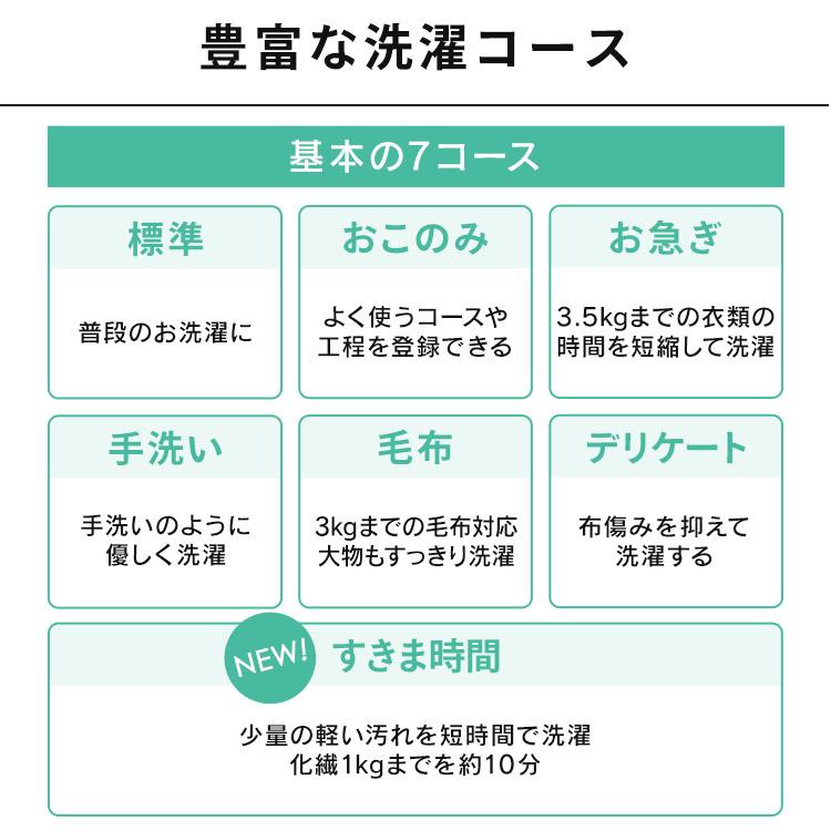 洗濯機 7kg 縦型 一人暮らし アイリスオーヤマ 全自動洗濯機 新品 縦型洗濯機 自動投入 ガチ落ち 安心延長保証対象 OSH ITW-70B01-W *【JB】 | IRIS OHYAMA | 09
