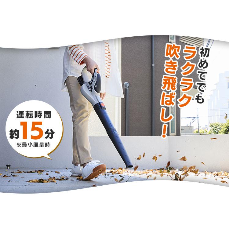 IRIS OHYAMA（アイリスオーヤマ） ＼Type-C充電／ ブロワー 充電式