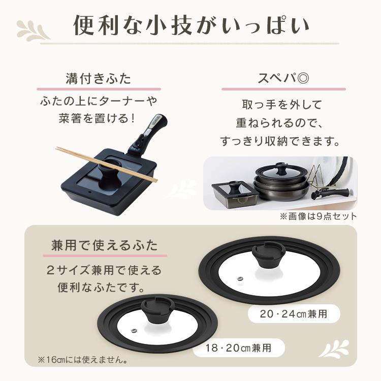 IRIS OHYAMA（アイリスオーヤマ） フライパンセット ih ガス 蓋付き