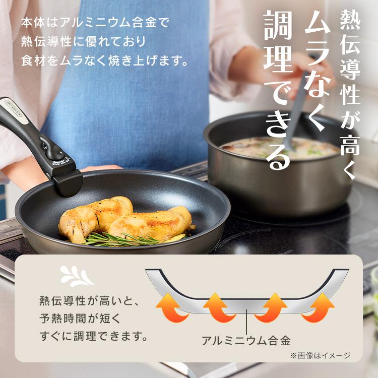 IRIS OHYAMA（アイリスオーヤマ） フライパンセット ih ガス 蓋付き