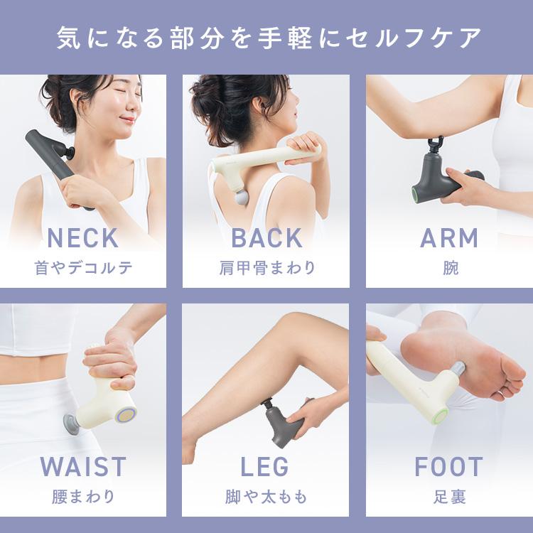 IRIS OHYAMA（アイリスオーヤマ） ボディケアガン 小型 軽量 延長