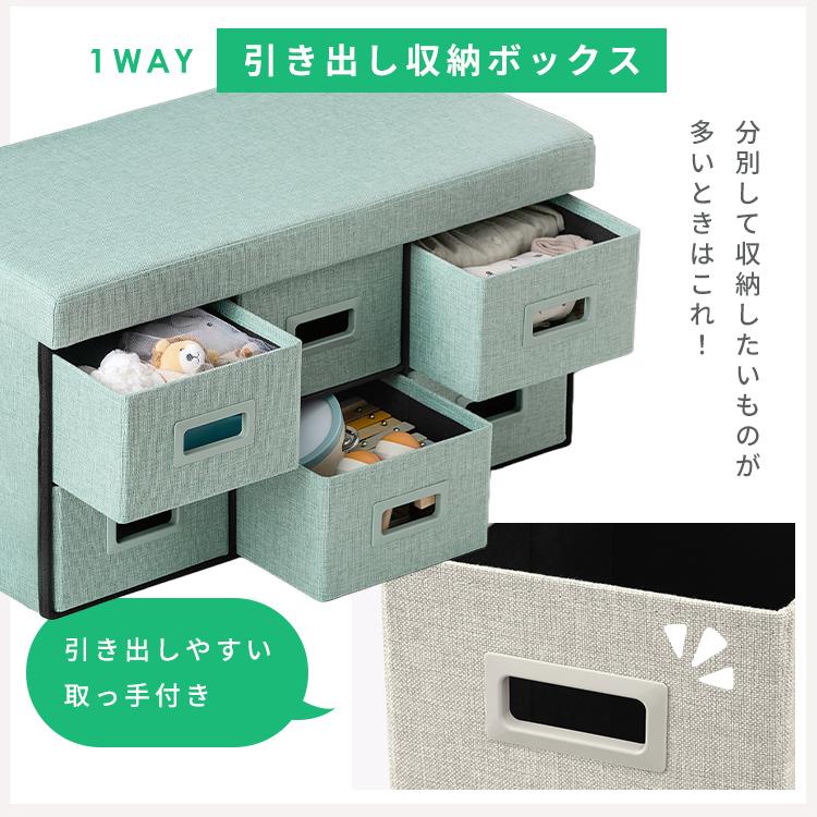 IRIS OHYAMA（アイリスオーヤマ） 座れる収納ボックス スツール 収納