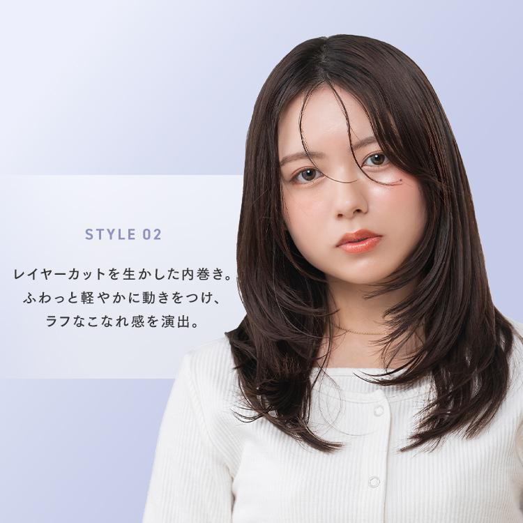 ヘアアイロン カール コテ 38mm ヘアーアイロン カールアイロン スピード立ち上げ 海外対応 アイリスオーヤマ ミコラ ホットアイマスク付 * 安心延長保証対象 | IRIS OHYAMA | 05