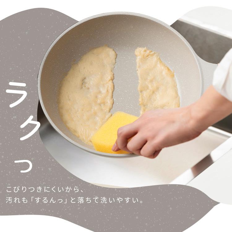 IRIS OHYAMA（アイリスオーヤマ） 鍋 18cm 片手鍋 ih ガス火対応 ふた