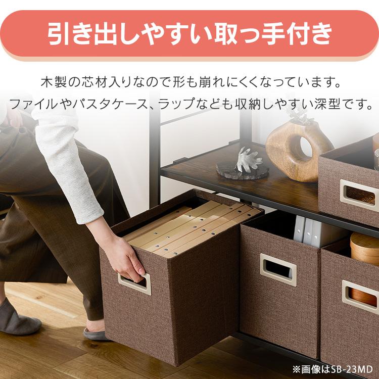 IRIS OHYAMA（アイリスオーヤマ） 収納ボックス 幅17.5 奥行32.5 高さ