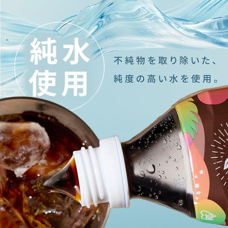 コーヒー ペットボトル 500ml×24本 ブラック 無糖 FRUITY AROMA COFFEE フルーティーな香り アイスコーヒー アイリスオーヤマ アイリスフーズ * | IRIS OHYAMA | 02