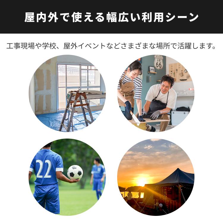 熱中症指数計 WBGT 測定器 熱中症計 携帯 カラビナ 三脚 ゴムバンド付き アイリスオーヤマ アイリスヘルスケア 黒球式熱中症指数計 KETM-01-W * | IRIS OHYAMA | 04