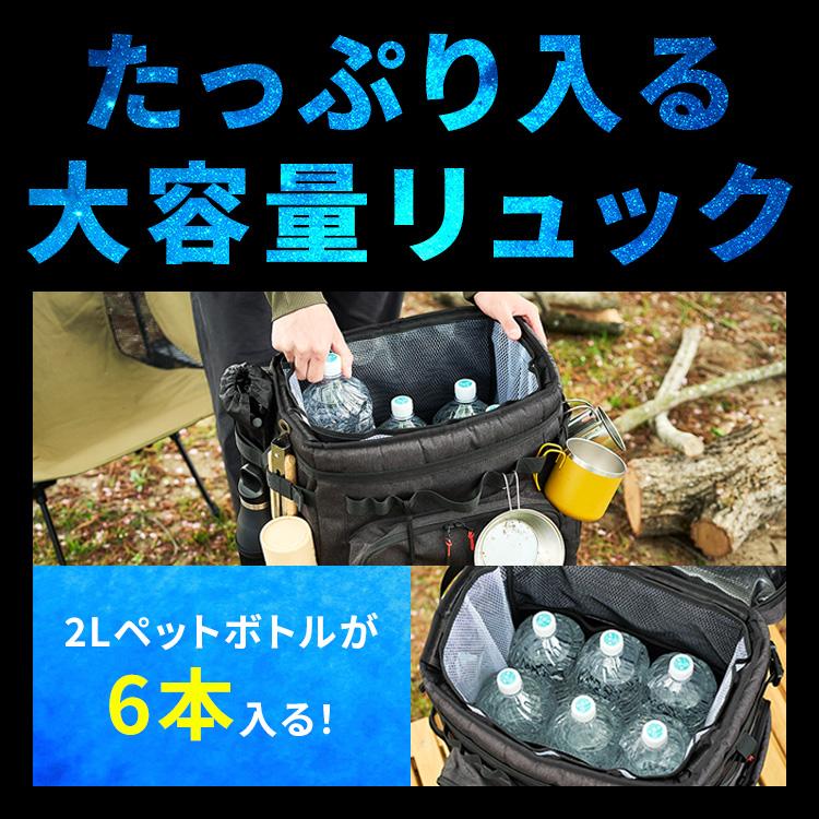 IRIS OHYAMA（アイリスオーヤマ） 保冷バッグ 保冷リュック 30L 大容量