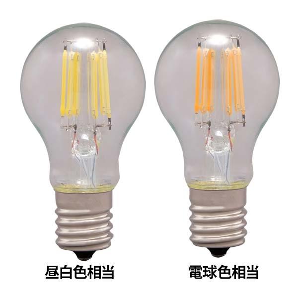 4個セット LEDフィラメント電球 ミニクリプトン球 E17 40W 440lm LDA4N-G-E17-FC・LDA4L-G-E17-FC アイリスオーヤマ   安心延長保証対象｜irisplaza｜02