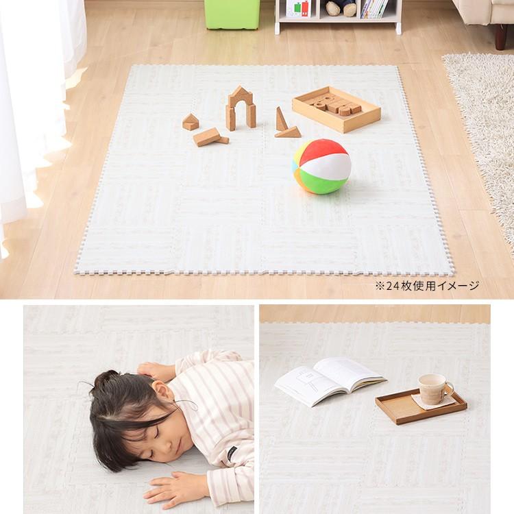 IRIS OHYAMA（アイリスオーヤマ） 18個セット ジョイントマット（木目