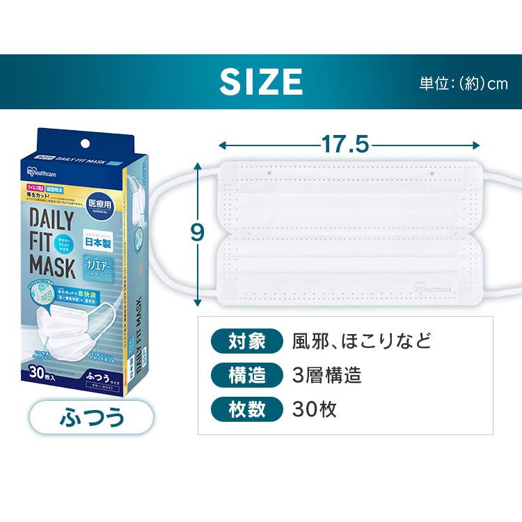 IRIS OHYAMA（アイリスオーヤマ） マスク 不織布 90枚 不織布マスク